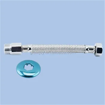 Bathroom Flexible Faucet Extension Hose Female Male Thread