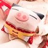 Cute animal pig with Chinese-style costume pillow birthday Christmas gift for kids
