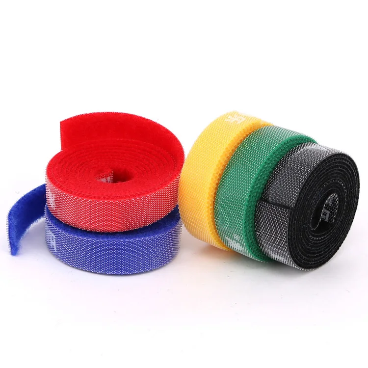 back to back hook and loop strap