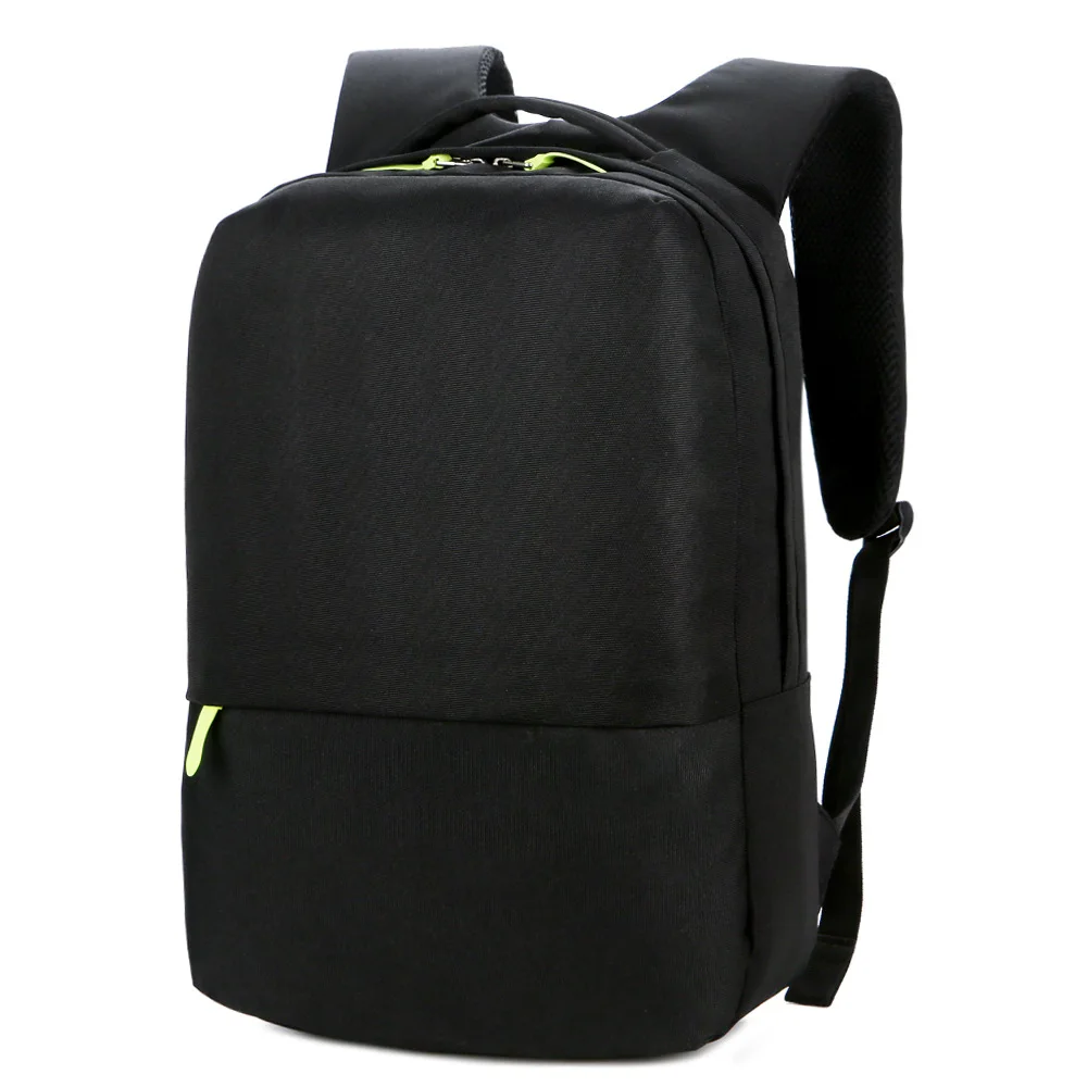 Plain Black Cute Big School Bag Backpack Essay Brands List For College