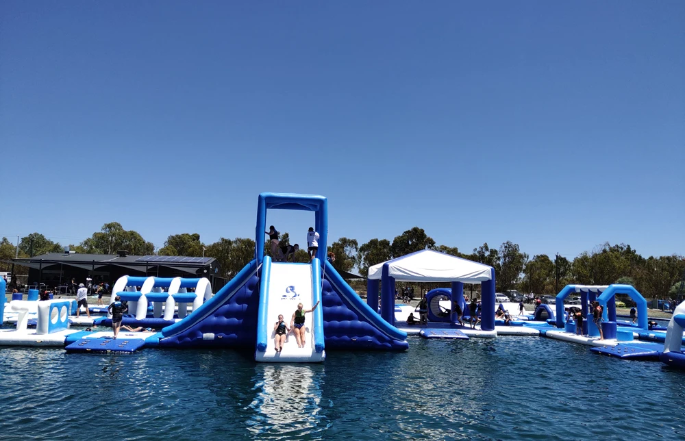 lakeside inflatable park