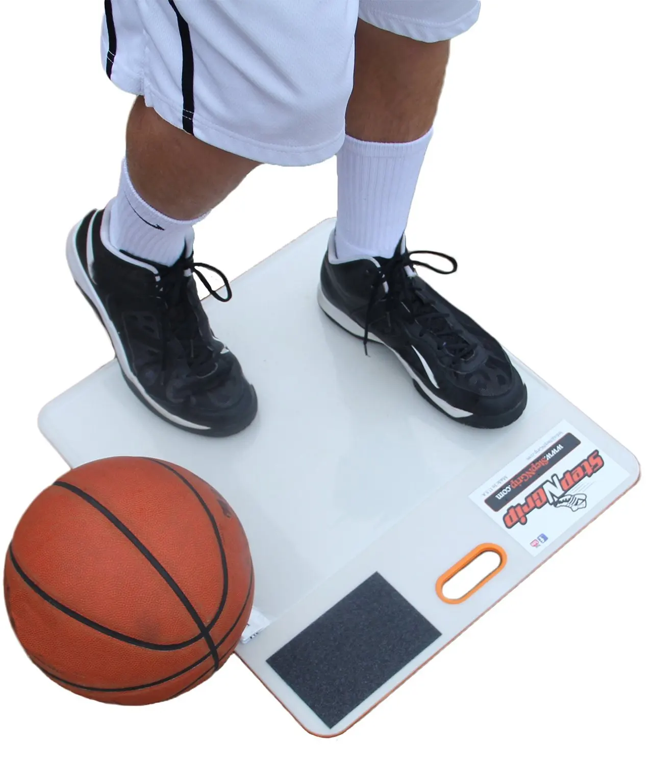 Sticky Stop Power. Basic Model with Sticky Mat Allows Court Grip for Basketball Volleyball Uses Replacement 15x 18 Sheets StepNGrip Model Courtside Shoe Grip Traction Mat