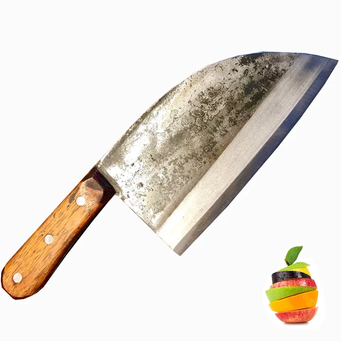 
OEM 3 layer forged high carbon clad steel almazankitchen almazan kitchen chinese serbian chef cleaver knife handmade 