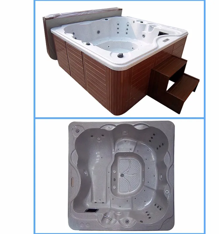 Outdoor Wooden Skirt Panels Hot Tub Spas,Outdoor Spa Hot Tub,Wooden