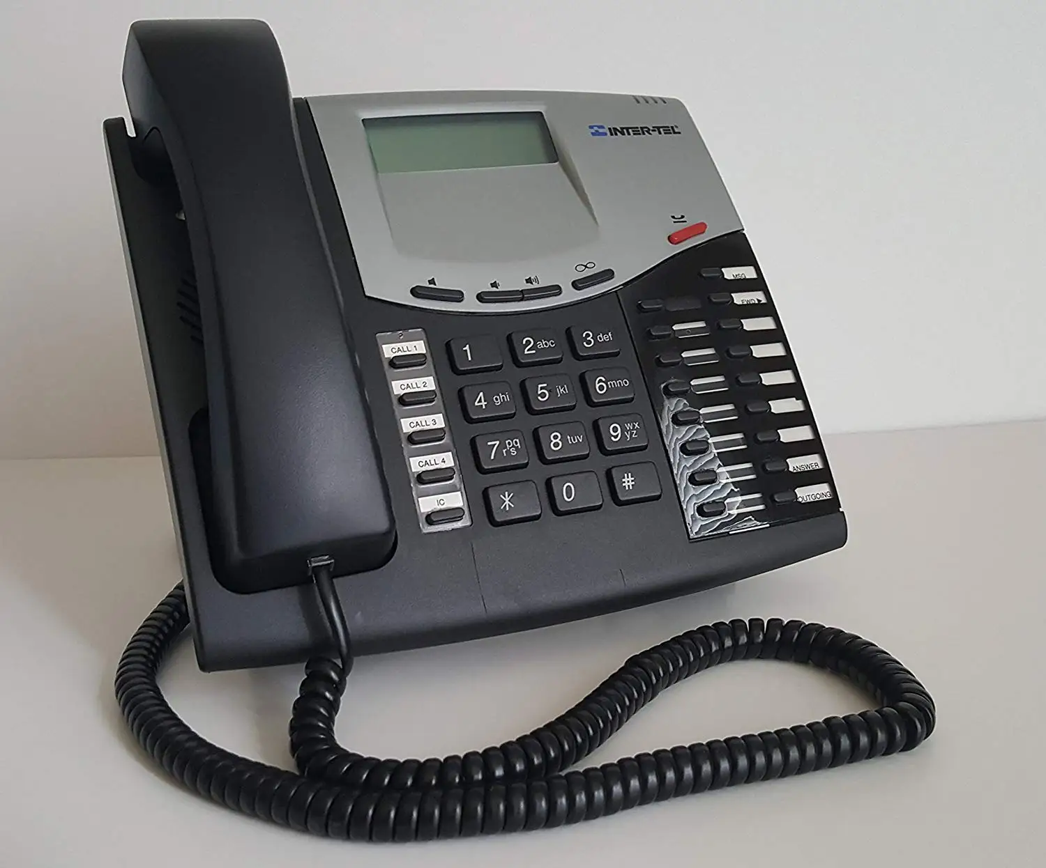 Get Quotations · INTER-TEL 8622 LCD Display Phone 550.8622 (PoE) Adjustable  Base