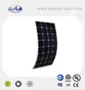 High efficiency 100W American sunpower semi flexible solar panel