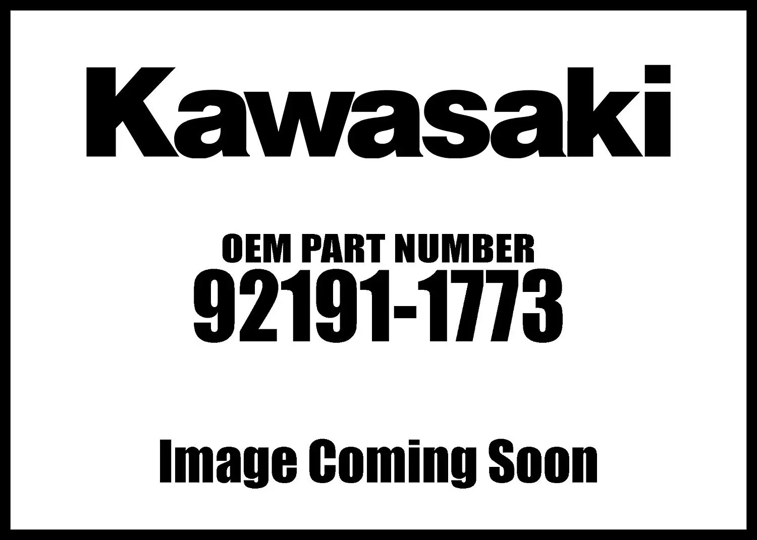 Get Quotations · Kawasaki 04-09 KFX Tube Check Valve Tank 92191-1773 New OEM