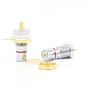 One piece Gold Plated RCA Socket RCA female Panel Mount plug Audio Terminal RCA Panel Mount Chassis