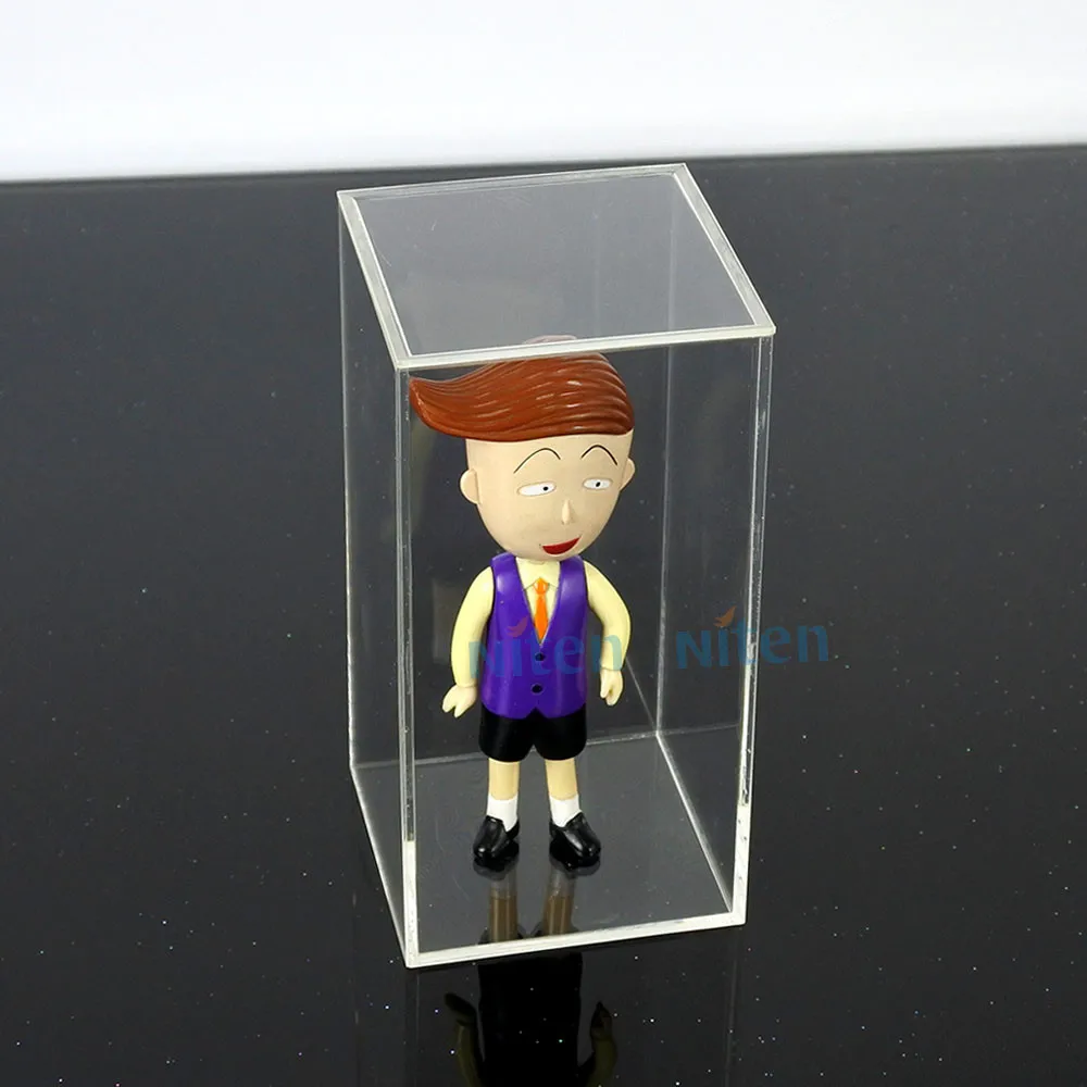 acrylic minifigure display case