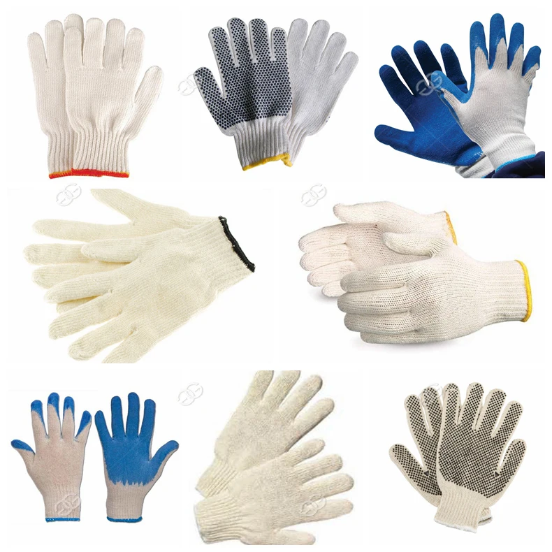 High Quality Cotton Working Hand Gloves Sewing Knitting Overlock