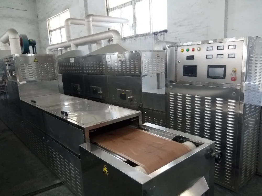 Tunnel Type Industrial Microwave Defrosting Machine Thawing Machine For