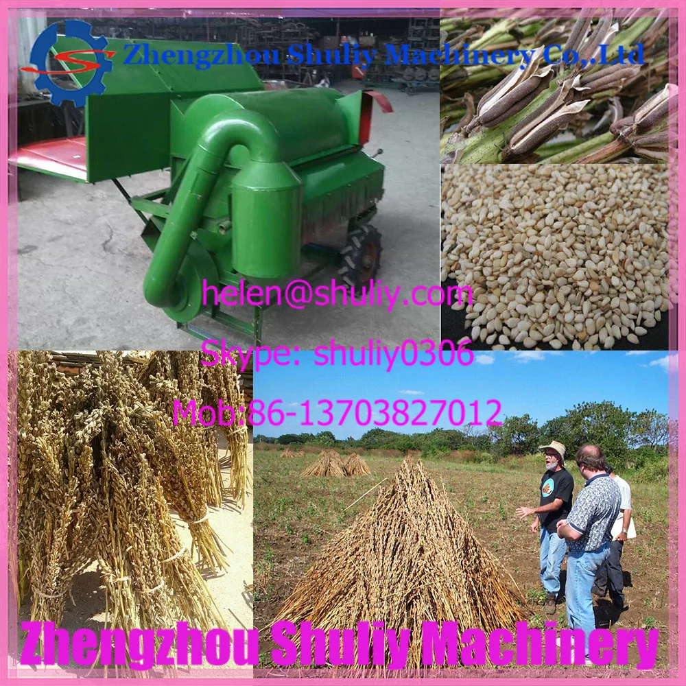 High Productivity Sesame Seeds Hulling Machine Sesame Seed Harvesting