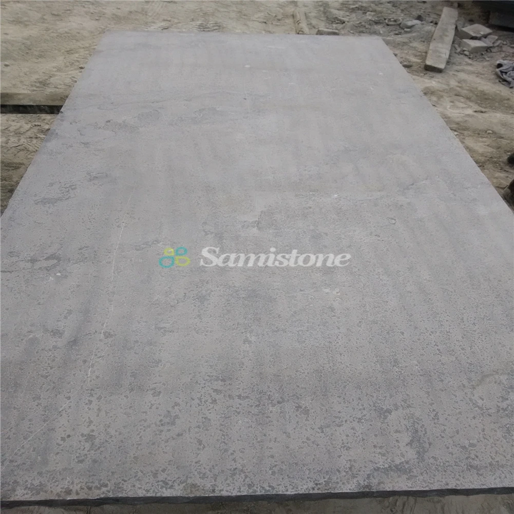 Samistone Blue Limestone Slab Natural Bluestone Slabs for Outdoor