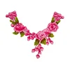 Sew on Water Soluble Fashion Design flower Neck Lace Collar embroidery patch,Sewing Accessories Craft Applique Trimming D531
