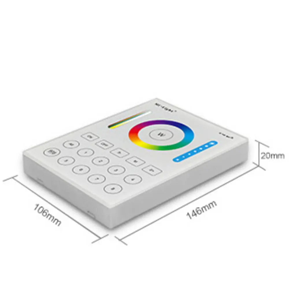 Led P3 Smart Panel Controller RGB RGBW RGB+CCT LED Touch Switch Panel Controller Led Dimmer for Led Strip Panel Light