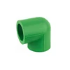 factory wholesale PPR PP Rigid 90 Degree Long Radius bend Elbow Plastic Pipe Fitting PPR 90 Degree Elbow for Water Line