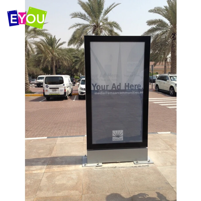 Durable Outdoor Advertising LED Light Boxes - Double Sided