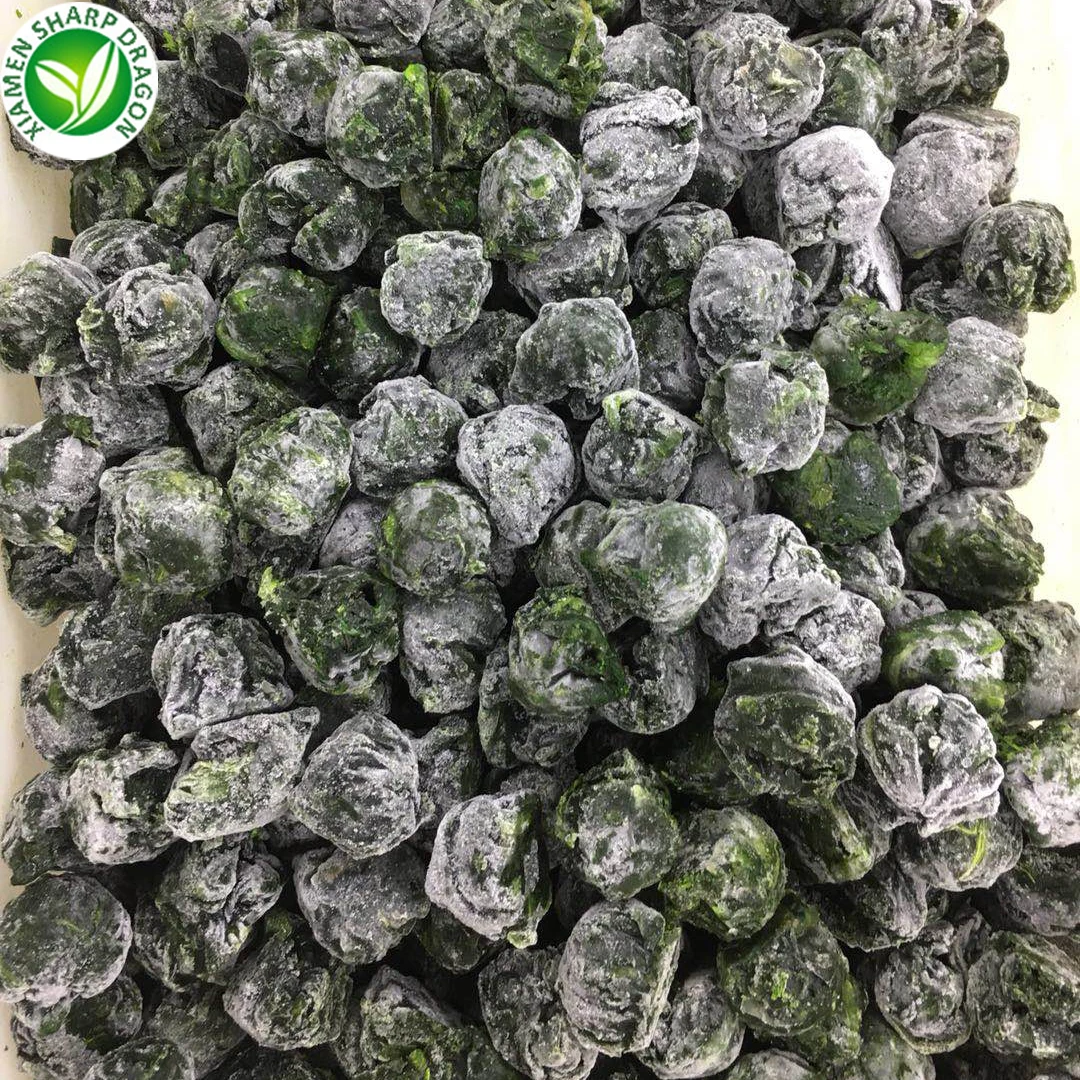 Wholesale Frozen Fresh Chopped Spinach Ball Dice Sliced Chunk Diced ...