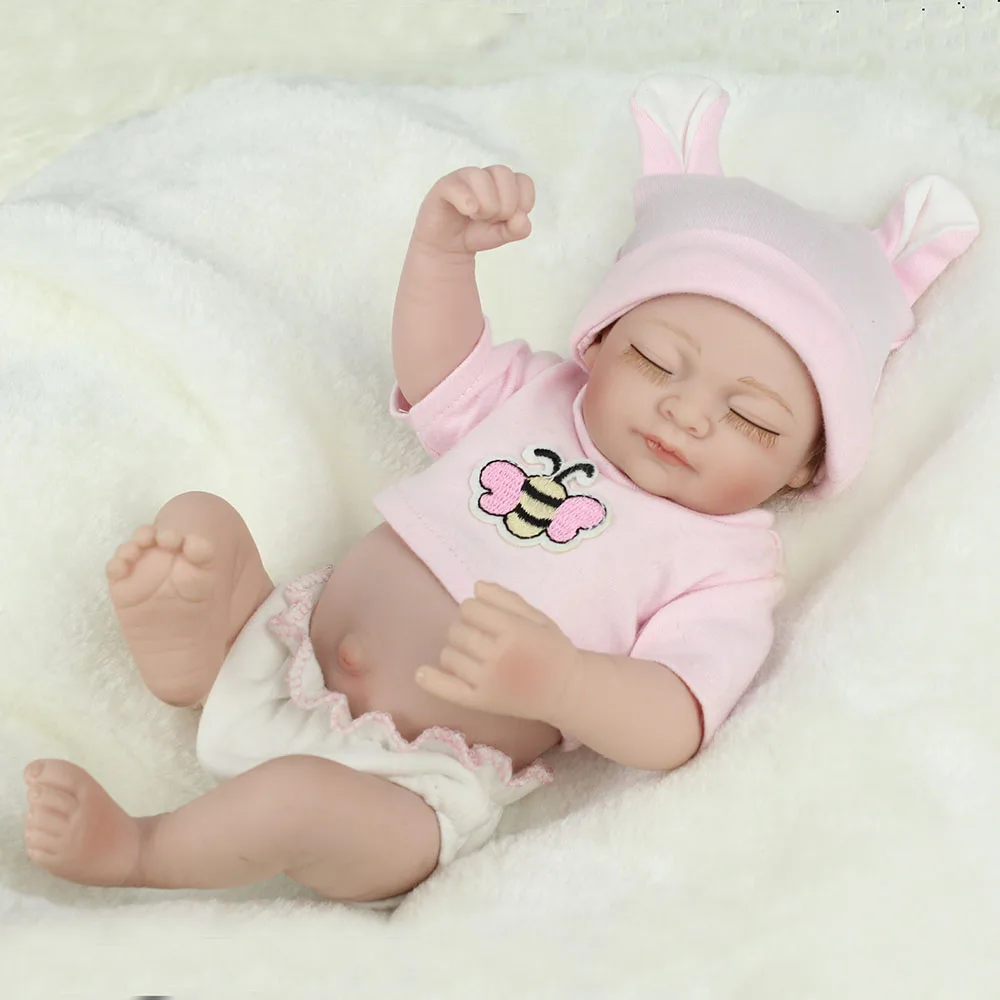 mini silicone baby girl