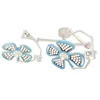 Two head arm flower shape type shadowless ceiling LED OT light