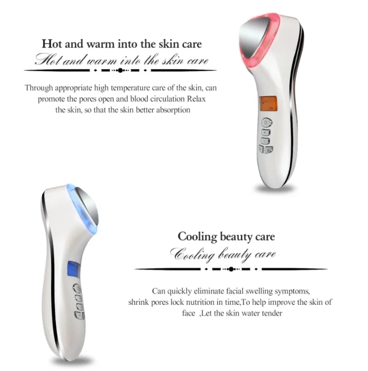 Hot&cool Skin Care Device For Face Body Massage Facial Instrument Tools