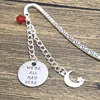 Alice in Wonderland inspired Cheshire Cat bookmark We're all mad here Fairytale Jewelry