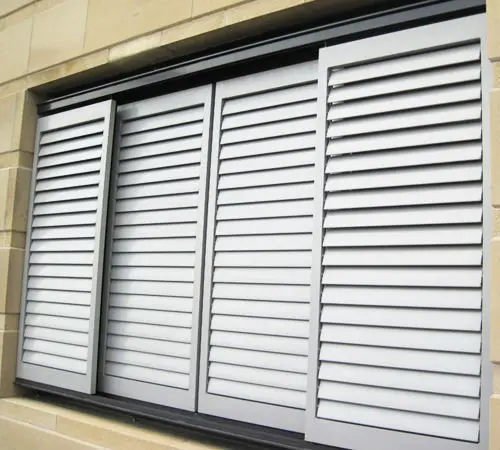 FRP ventilation louvers/fiberglass louvered window, chemical resistant ...