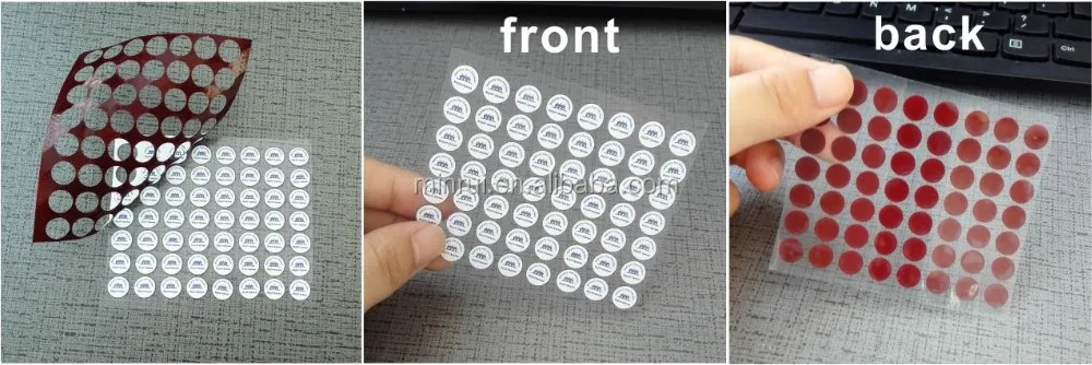 Water Damage Indicator Mobile Phone Warranty Sticker With Two ...