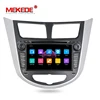 MEKEDE WINCE 6.0 2 din CAR DVD player for Hyundai Solaris accent Verna i25 with navigation GPS radio TV iPod 3G usb+map
