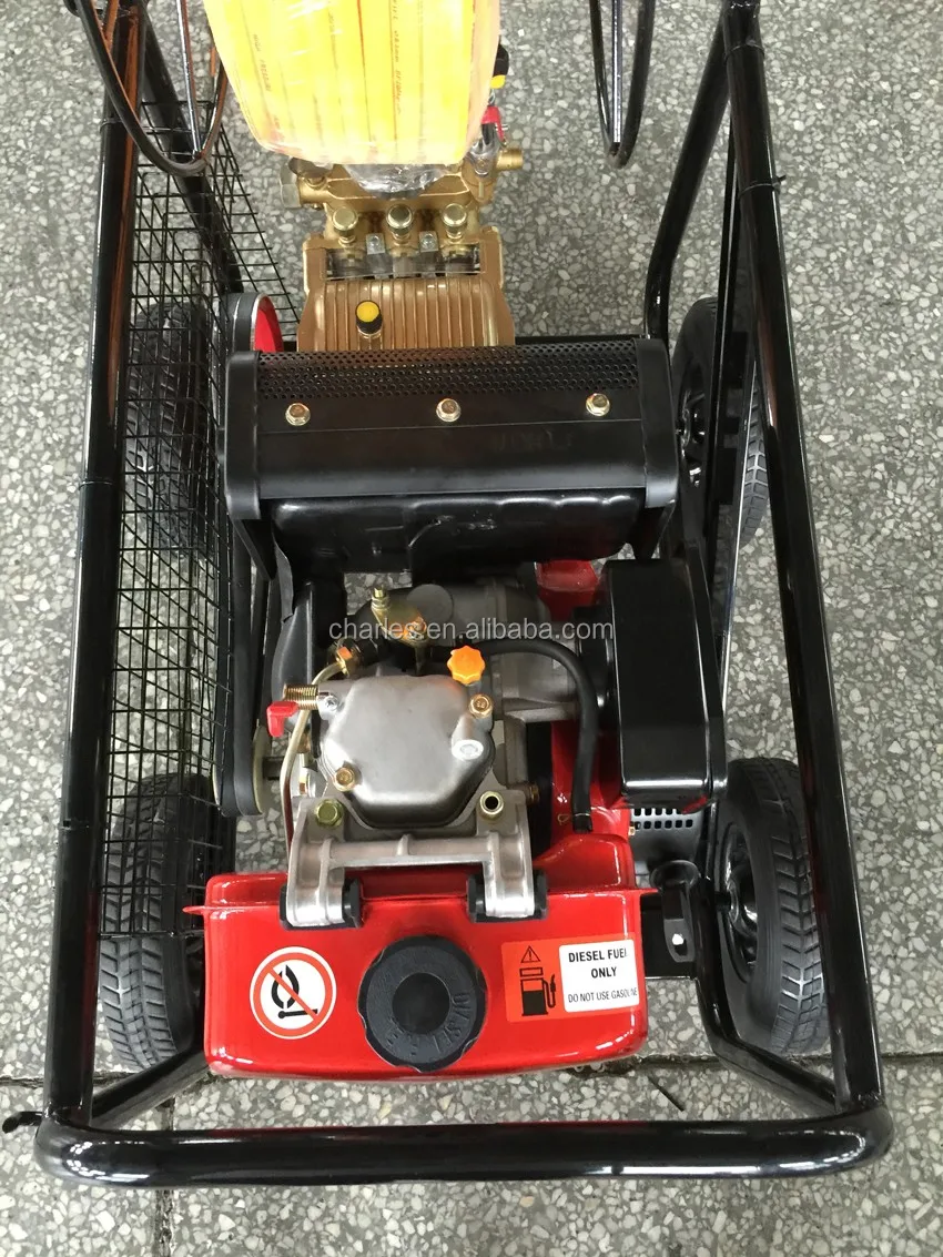Diesel Power Sprayer With 4 Big Wheels Buy Power Sprayer With 178f