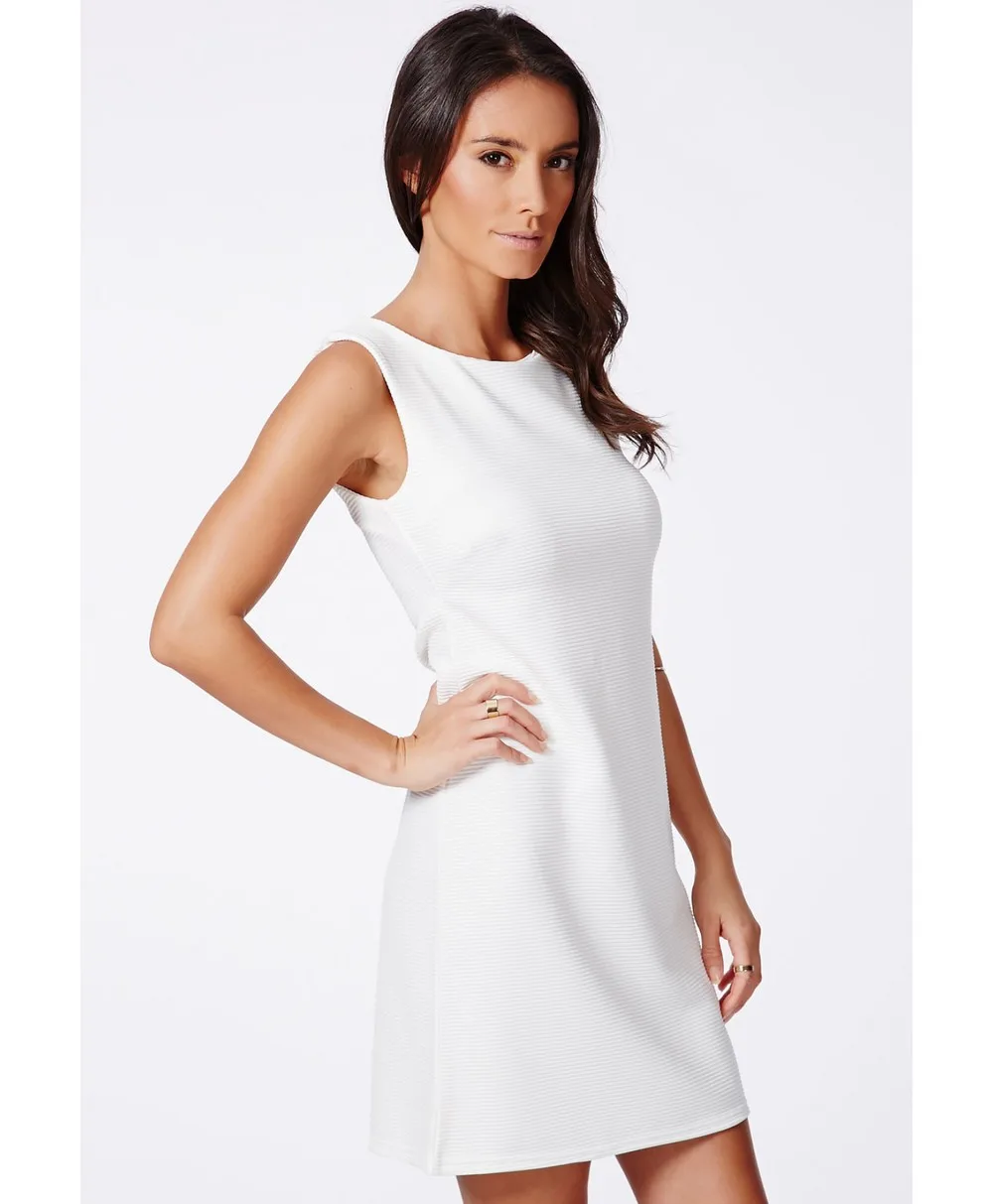 sleeveless straight gown