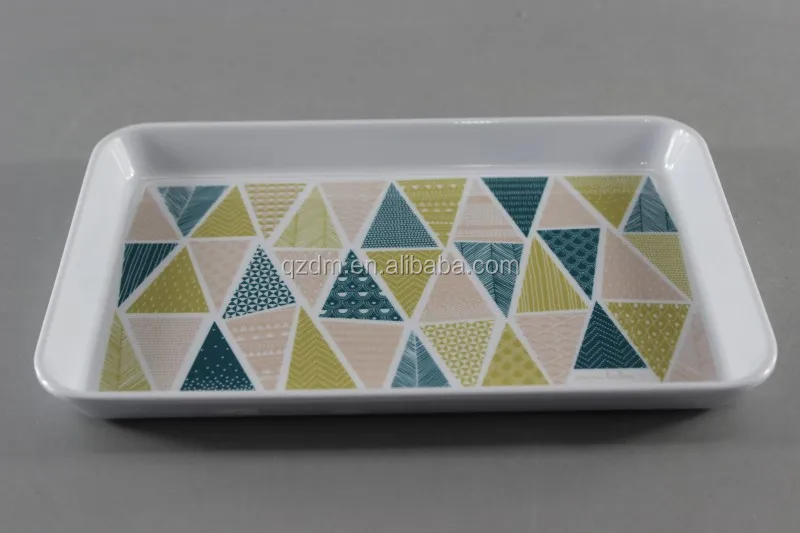 Sales Promotion Melamine Rectangle Tary Small Tray 21x14cm