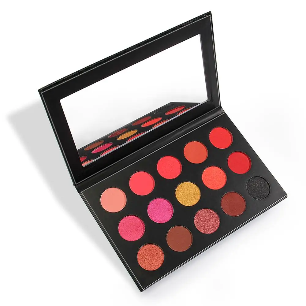 Mineral Powder Makeup15 Colors Wet Eyeshadow Palette Cream Eyeshadow