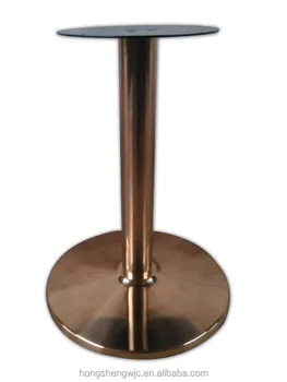 New Products Release Rose Gold Round Table Base Chrome With New Products Release Rose Gold Round Table Base Chrome With Supporter