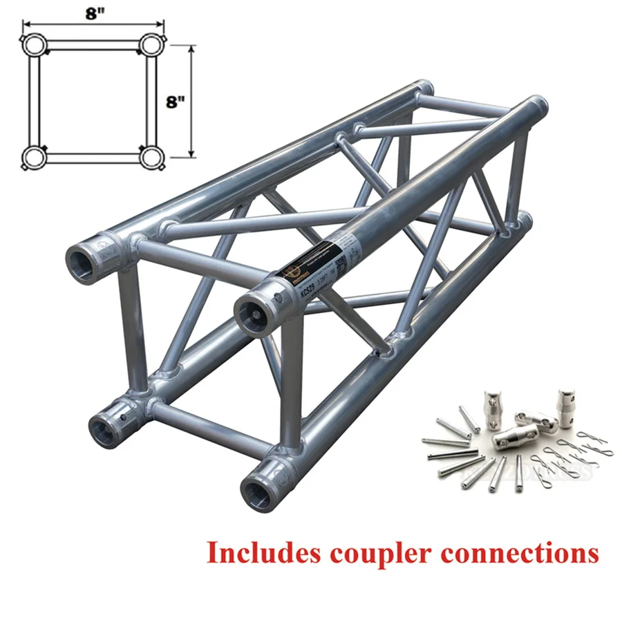 Aluminum lifting towers truss ground support project