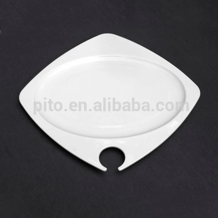 royal ware bone china plates , white fashion design ceramic plate