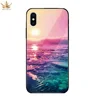Colorful Ultra Thin 360 Degree Full Cover Glass Rear TPU Mobile Phone Shell