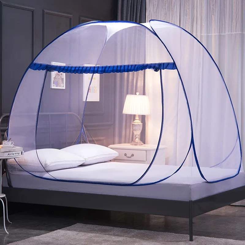 2021 New Pop Up Mosquito Net For Any Bed Mosquito Nets For King Size ...