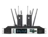Wholesale Microphone Handheld Microphone UHF Dual Channel Wireless Microphone System,For Church/Home/Karaoke/Meeting