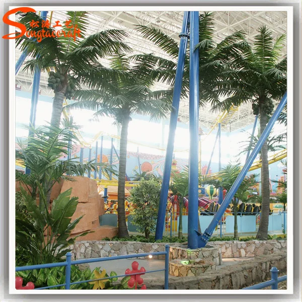 10ft Life Size Life Like Artificial Palm Trees Fiberglass Artificial