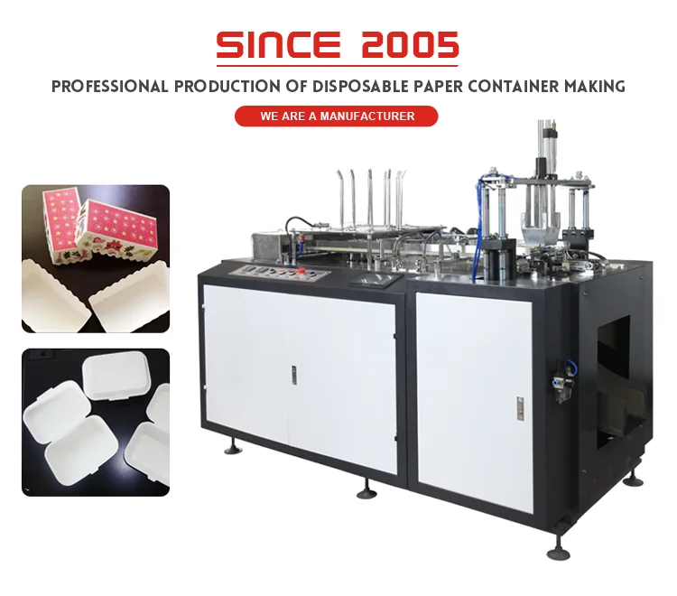 Fully Automatic Paper Food Box Making Machines With Reasonable Price