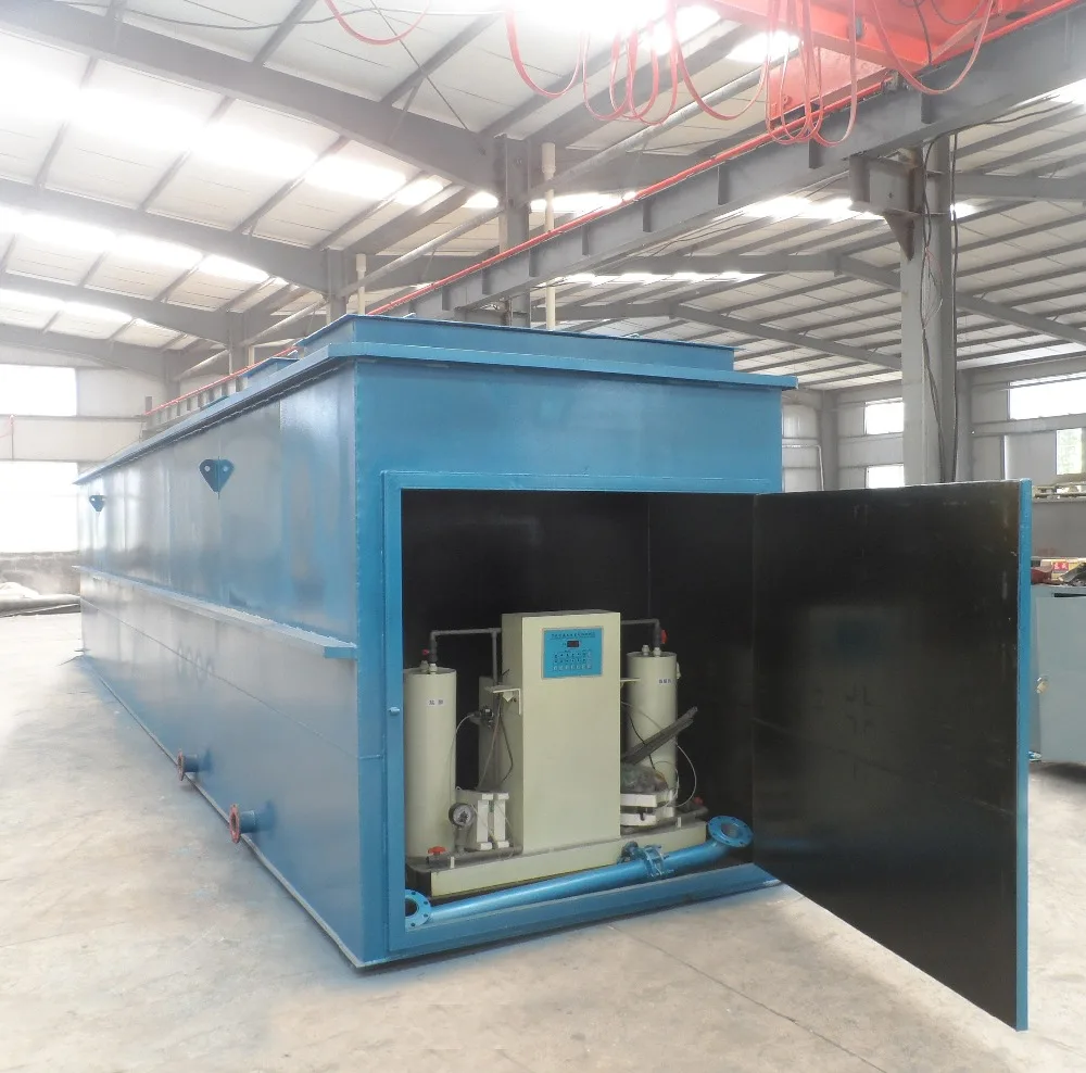 Integrated Mbr System Sewage Water Treatment Equipment Plant For