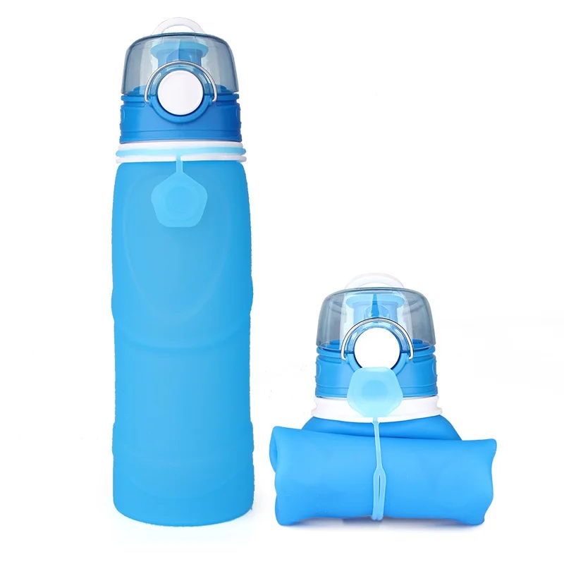 China Supplier Custom Collapsible Bpa Free Silicone Water Bottles 1 ...