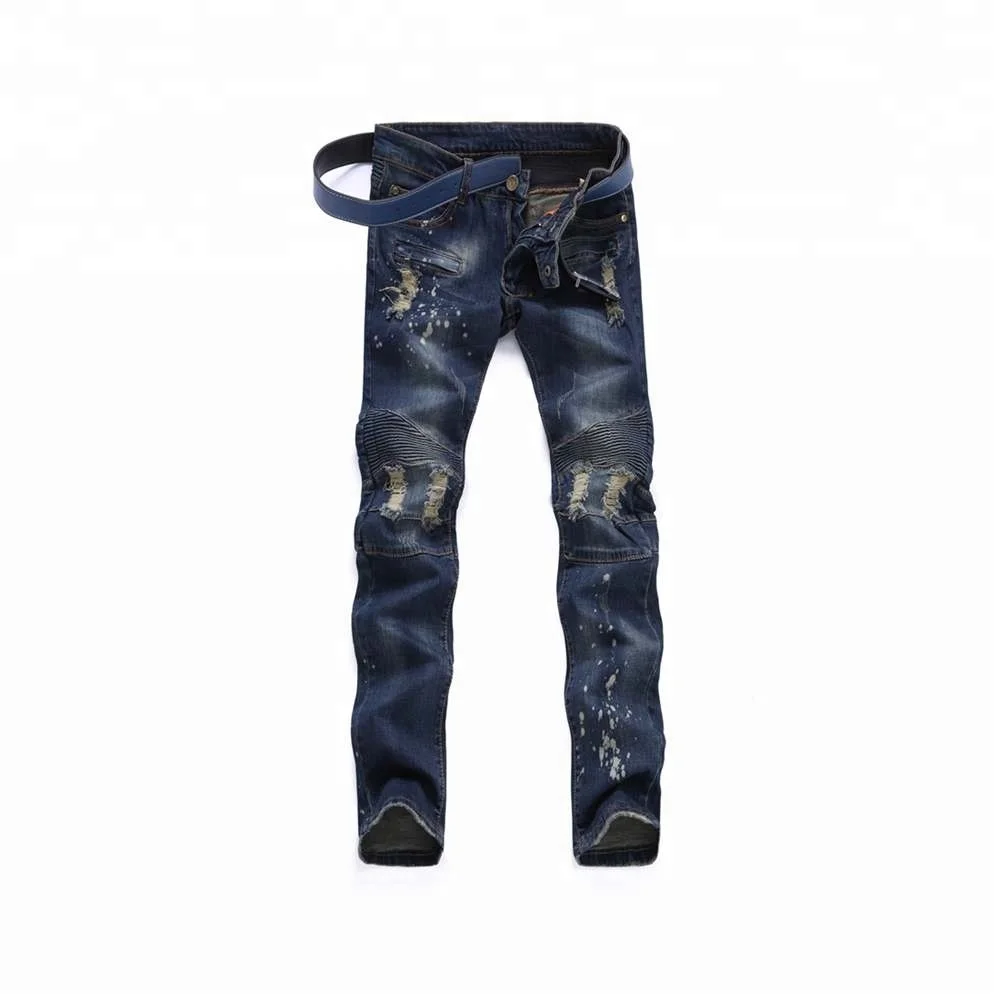 baggy biker jeans