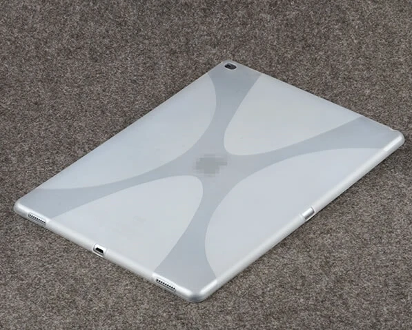 For iPad pro case s line tpu for ipad pro flexible soft gel case in stock Mix colors