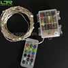 RGB Color Change Remote Control Battery Operated Led Copper Light String