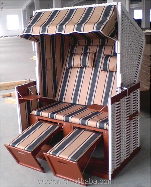 Kd Wooden Frame Beach Chair Rattan Basket Kd Wooden Frame Beach Chair Rattan Basket Wicker Garden