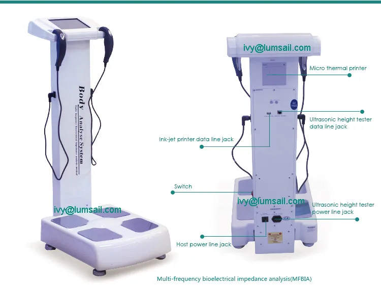 Body Fat Percentage And Body Fat Mass Analyzer For Metabolic Age Body Age And Visceral Fat Test