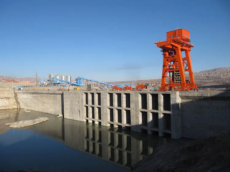 Double Girder Hydropower Station Dam Gate Gantry Crane
