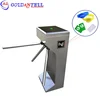 intelligent auto rfid flap security barrier gate tripod control board turnstiles with nfc access control reader